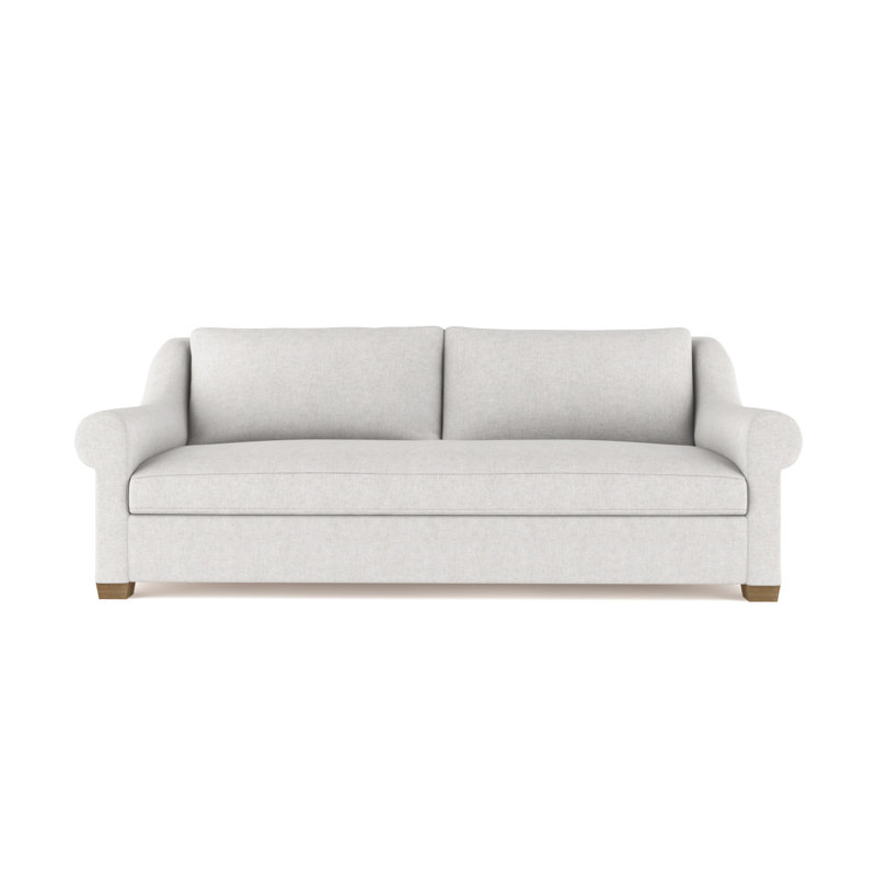 Sofa, Velvet Silver Streak, 32" H x 84" W x 41" D