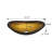 21.7" Glass Oval Vessel Bathroom Sink with Pop-Up Drain-118628281
