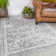Breuer Moroccan Grey/White Rug