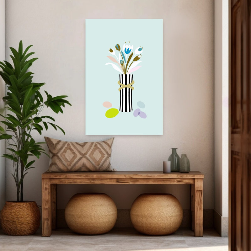 Art moderne moderne minimaliste, H 48 po x l 32 po