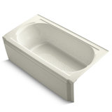 Memoirs® 60" x 33.75" Alcove Air Bathtub with BubbleMassage Technology
