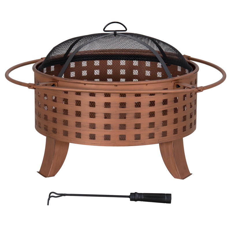 Steel Firepit TEIDE - Ø83cm, Copper