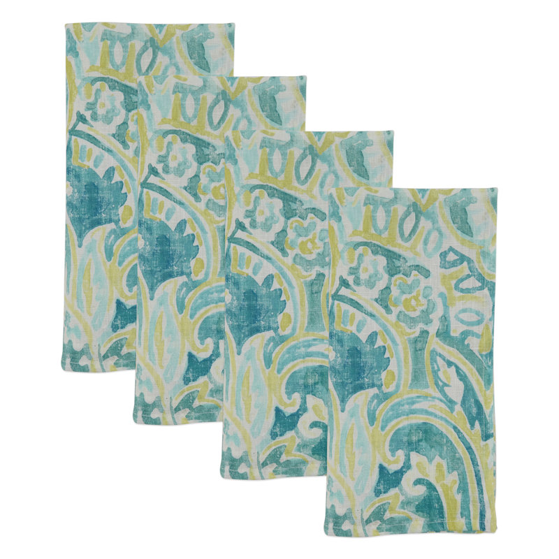 Morgan Heights Linen Paisley Rectangle Napkin