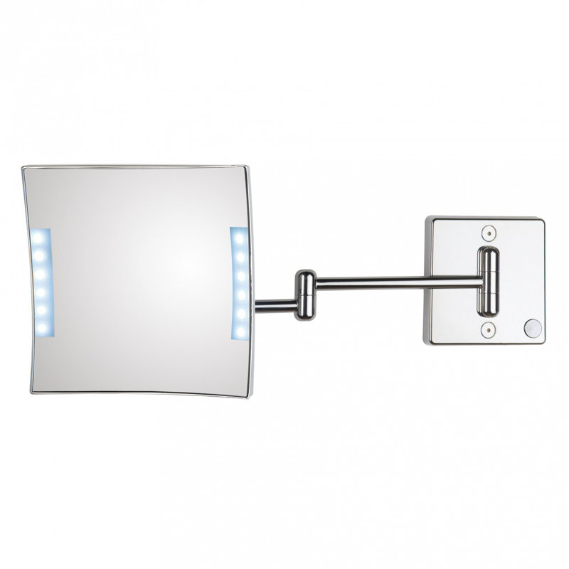 Miroir mural quadrololed à loupe avec une rallonge 18,1 po Mirror Pure