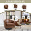 Bennett 79Cm Wide Swivel Barrel Chair-1991271187