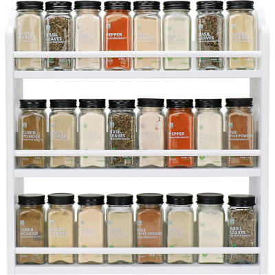 Three Layer Bamboo Spice Rack