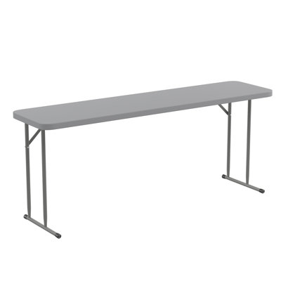 Parker Rectangular Plastic Folding Training and Event Table