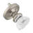 Classic Rosette with Crystal Door Knob