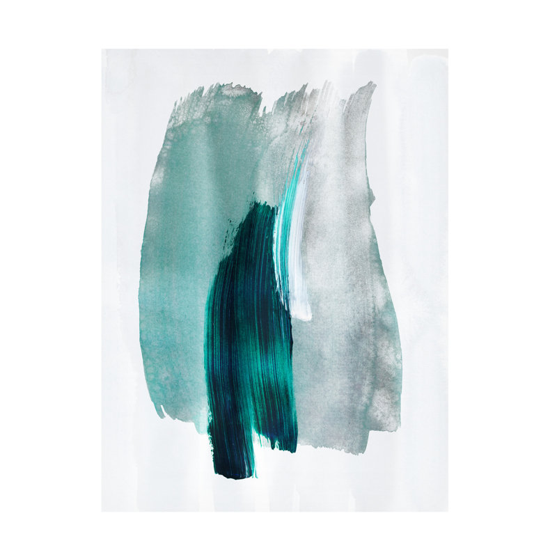 Art abstrait sur toile 19 coups de pinceau, joeike bohmer, H 19 po x l 14 po x P 2 po