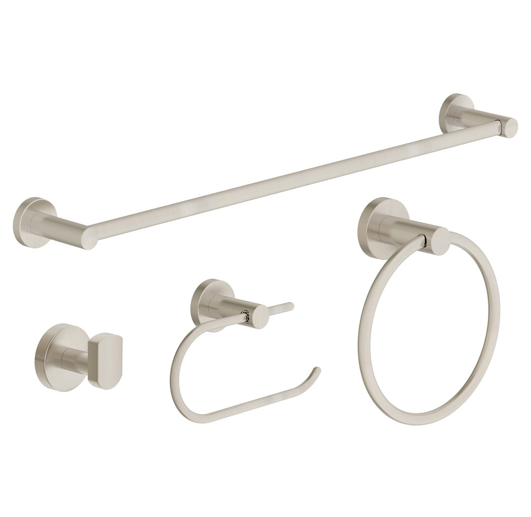 Dia 4 Piece Bath Accessory Hardware Set Symmons
