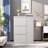 Shoe Storage Cabinets For Entryway, Hidden Shoe Rack Organizer With Door And 3 Flip Drawers