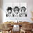 " Cool Monkeys " 3 Piece Art Set-1638935329