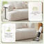 Chaise longue surdimensionnée de 64 pouces avec support en métal Roomfitter-133996415