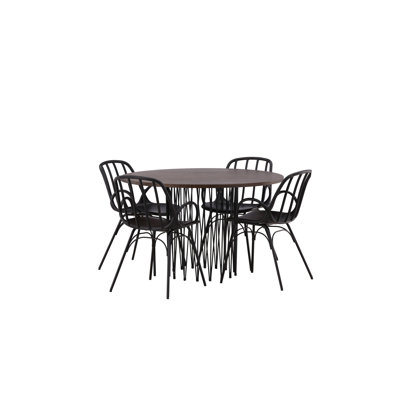 Nyema 4 -Person Dining Set