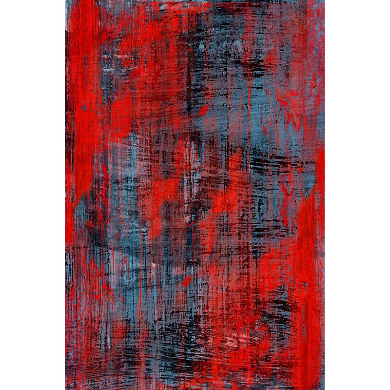 Soft Hall Carpet 2.6 x 4.9 Feet | 100% Polyester, 0.04 in Pile Height | Antibacterial, Non-Slip Underside | Woven with 3D Digital Printing | Machine Washable | Durable & Stylish for Entryways & Living Rooms