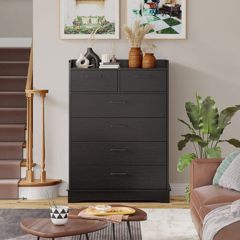 Commode 6 tiroirs Amijan Fairview