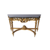 Rosia 54'' W Marble Console Table