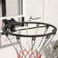 Panier de basket mural avec panneau incassable, blanc