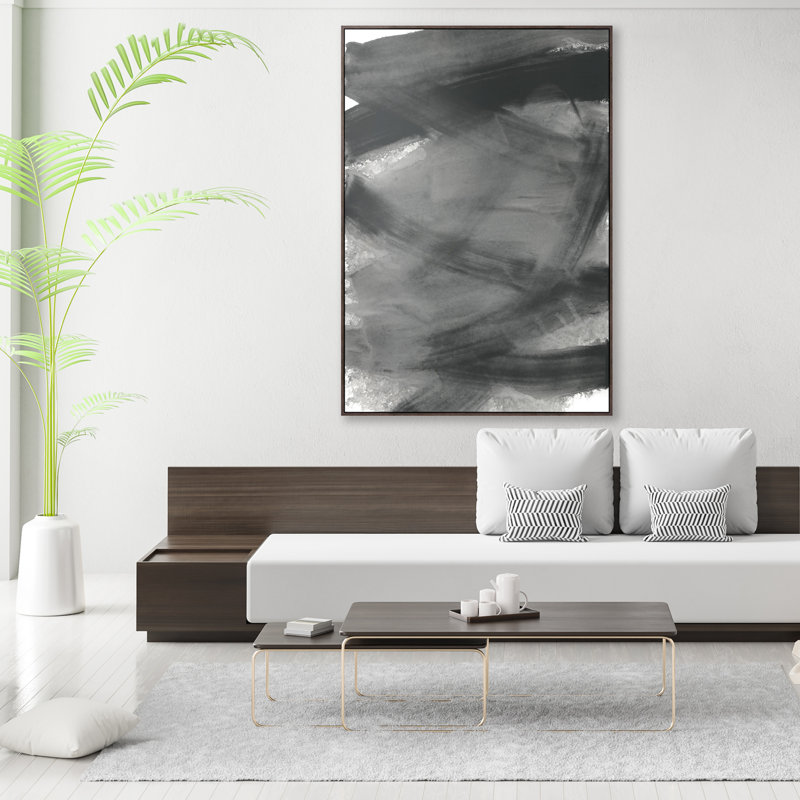 Storms At Night III Print by Helen Parker, 59.5" H x 41.5" W x 1.5" D, Glass Coat