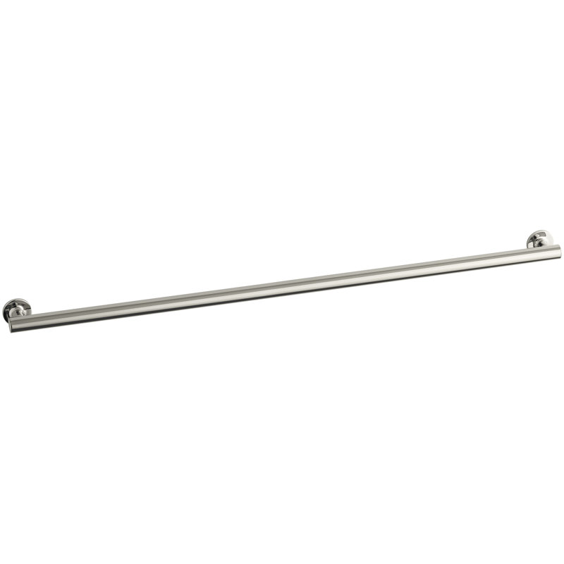 Purist Grab Bar, Polished Stainless, 48"W
