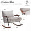 Chaise berçante, fauteuil d'appoint moderne-28890254