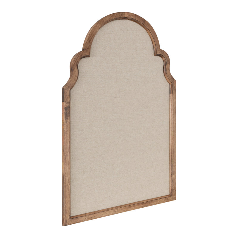 Ebberta Fabric Corkboard / Bulletin Board, Natural