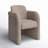 Becca Rolling Dining Arm Chair-1596572882
