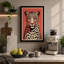 Leopard Forward Graphic - Wrapped Canvas-2018646056-2018646062