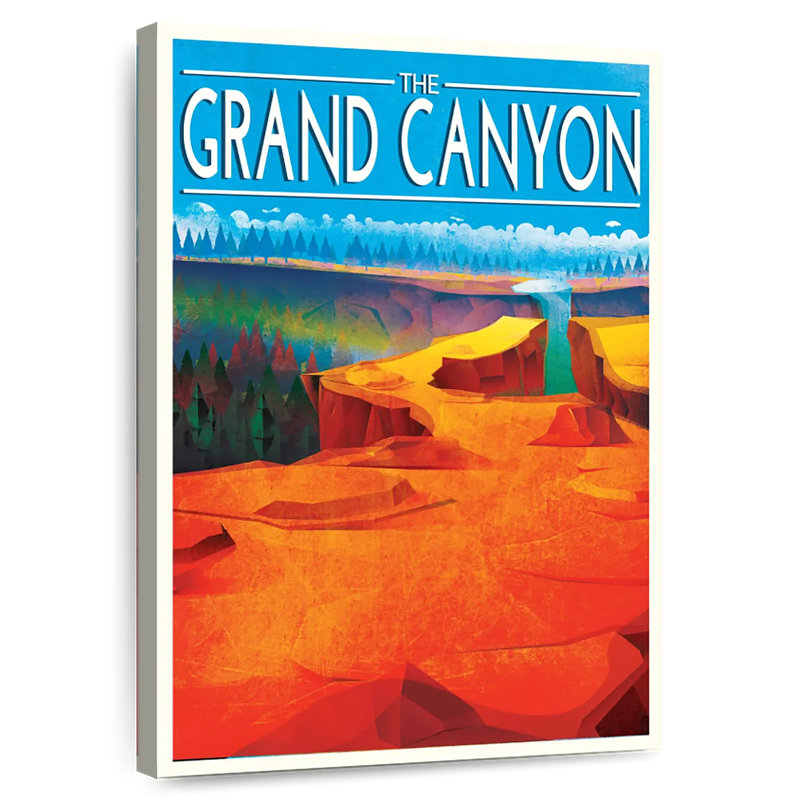 The Grand Canyon, 12" H x 8" W