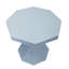 Table d'appoint octogonale en roseau