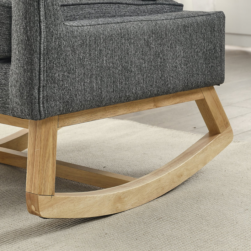 Chaise berçante 26 po, Gris