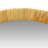 36" Dia Natural Rattan Round Wall Mirror