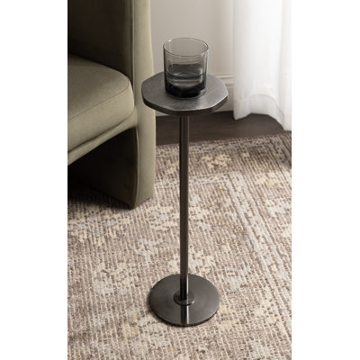 Pianka Cast Aluminum Round Drink Table