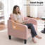 Upholstered Armchair-1913467242