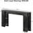 Modern Sofa Table,Coffee Table,Freestanding Hallway Table