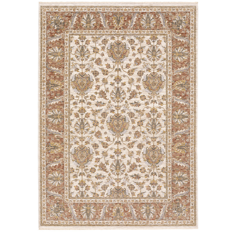 Atherine Oriental Indoor Rug, Rectangle 9'10" x 12'10"
