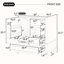 Meuble-lavabo avec lavabo et armoire avec tiroirs-107202003-107202005