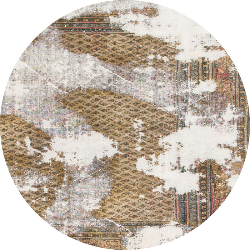 Vail Abstract Indoor Rug, Round 8'