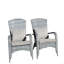 Chaise de patio avec coussins (coussin)-901792722