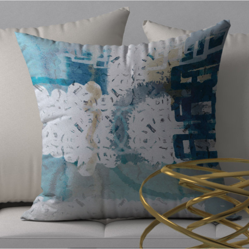 Reversible Throw Pillow, 24" x 24"