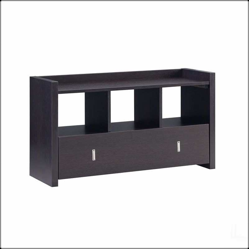 Shoe Entry Bench with Drawer, Shoe Storage Organizer, Red Cocoa, Espresso