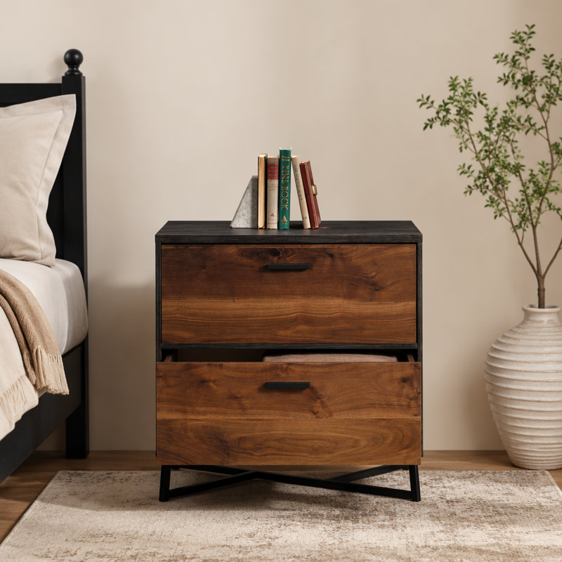 Lateral File, Dark Walnut finish