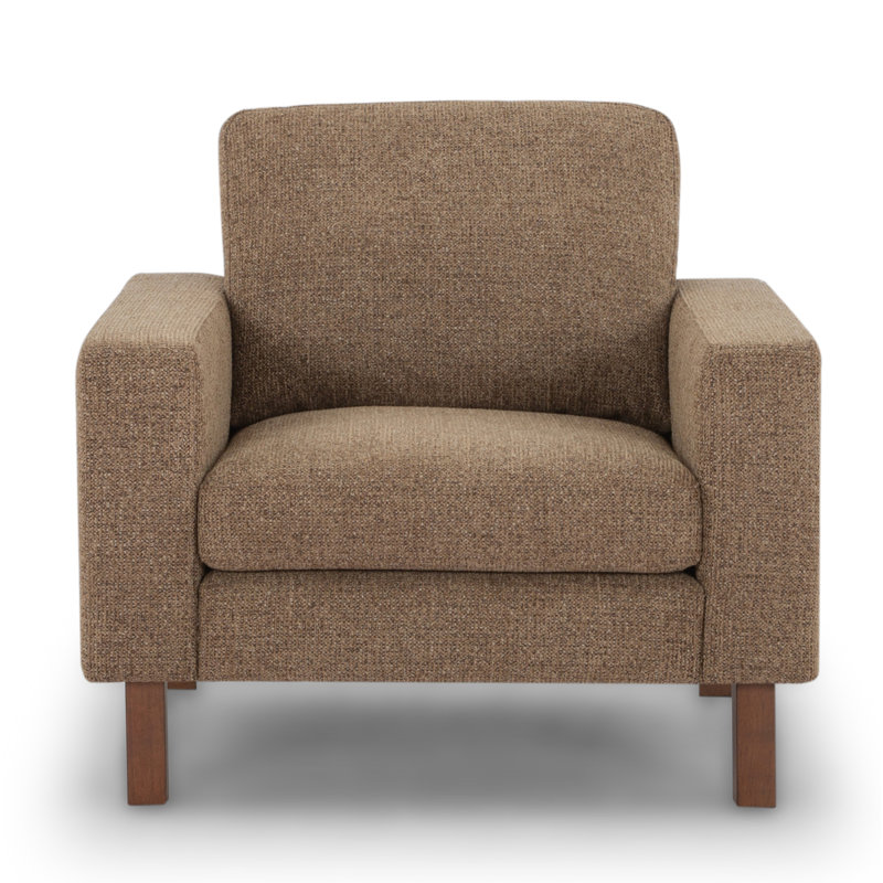 Fauteuil Lobos, Chenille chocolat