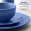 Tower 16 Piece Dinner Set, Smooth Matte Glaze Finish, Crafted from Strong & Durable Stoneware, Chip & Scratch Resistant, Dishwasher & Microwave Safe, T867035SGE-131439083