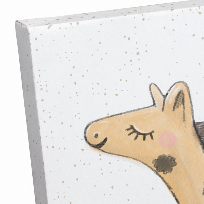 Art sur toile sauvage giraffe Bolton, H 20 po x l 16 po x P 1,25 po