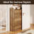 24 Pair Farmhouse Shoe Storage Cabinet