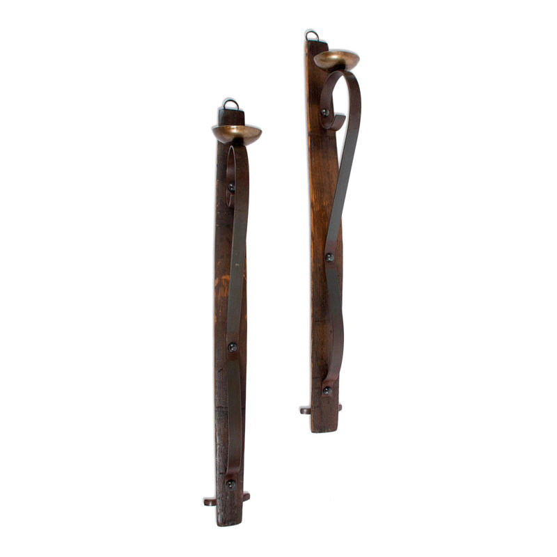 Parkhur Manufactured Wood Candle Wall Light