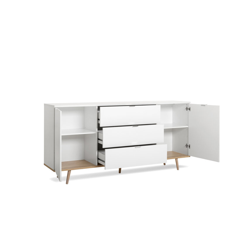 Forrest 180 Cm Wide 3 Drawer Sideboard