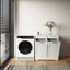 Armoire de buanderie avec 2 sacs de doublure amovibles