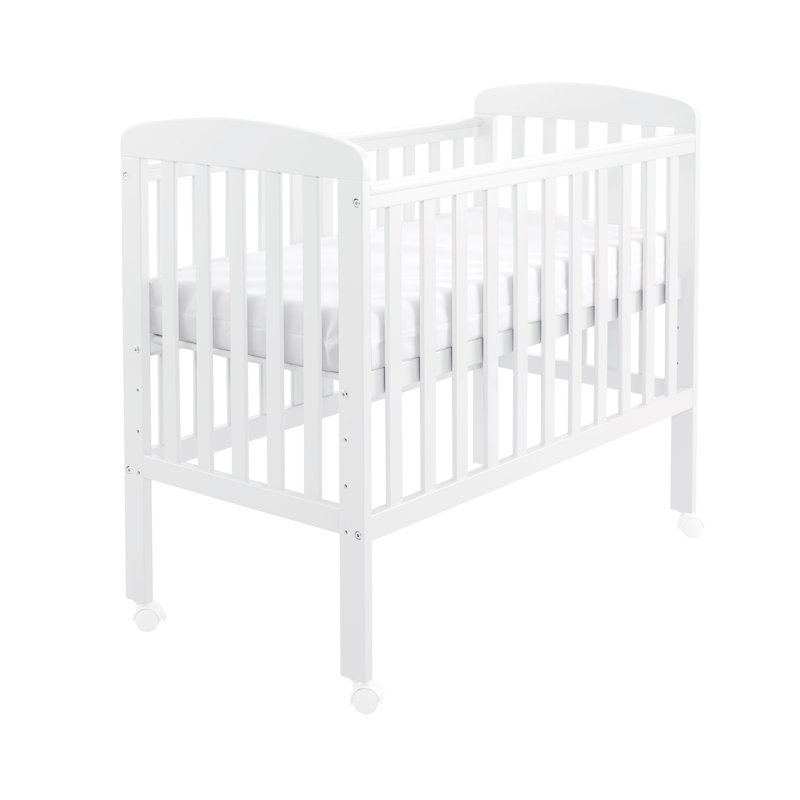 BabyMore Space Saver Cot, White